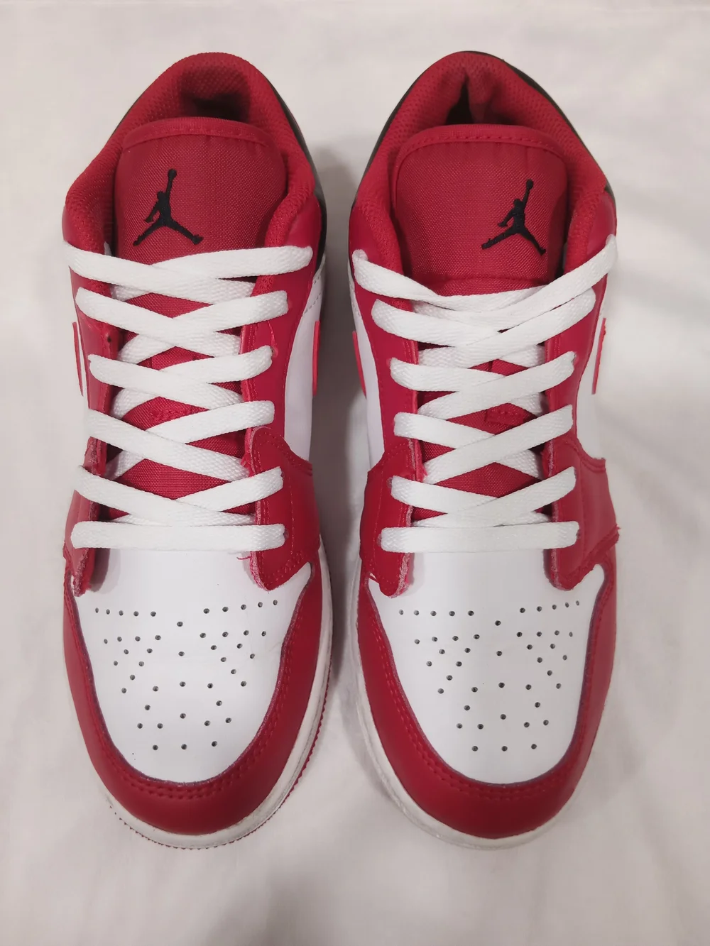 Nike Air Jordan 1 Low Grade School Sneakers. (